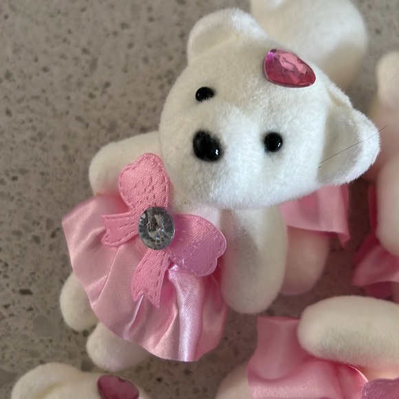 5 Pcs Little Bears Petits oursons for Pen Pencil Straw or to add with Balloons - Picture 8 of 14